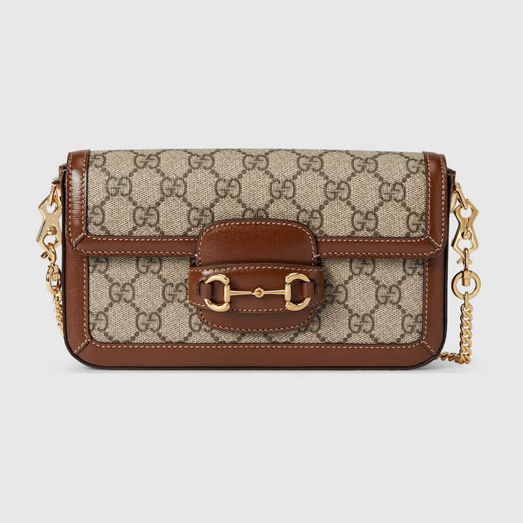 752002.92TCG.8563.001.100.0000.Light Gucci Horsebit 1955 mini bag